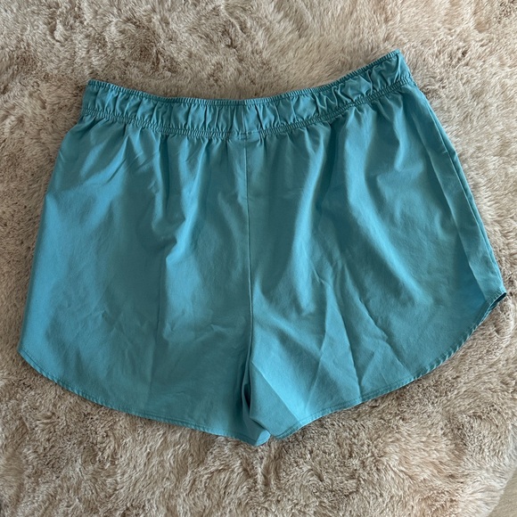 Gymshark Teal Athletic Shorts - Picture 2 of 3